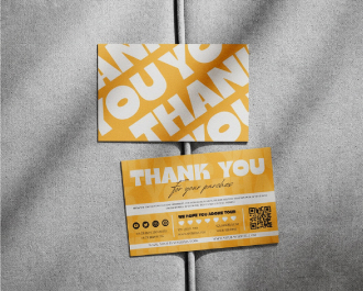 کارت تشکر از خرید